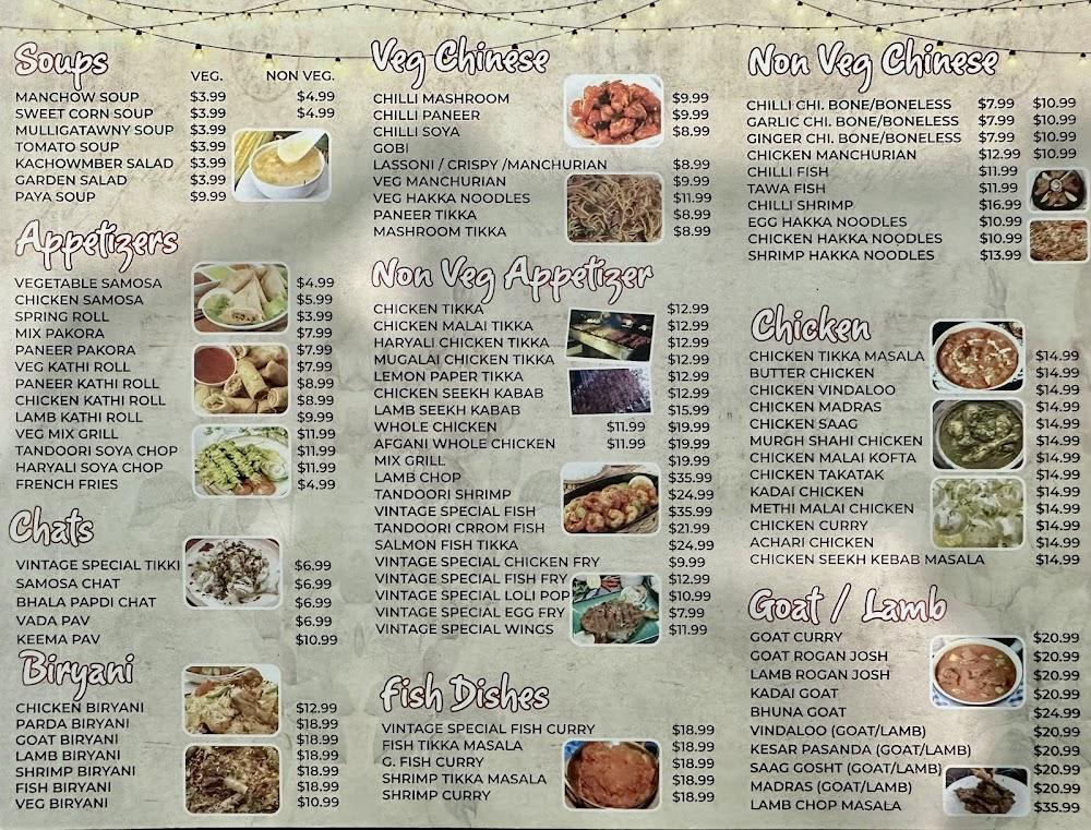 Vintage Mirchi Menu image 3